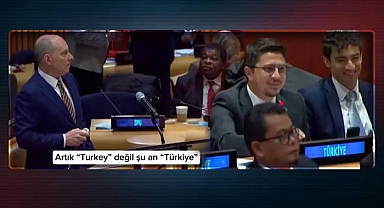 BM'de 'Turkey' özrü! AK Partili Özboyacı araya girdi, 'Türkiye' diye düzeltildi